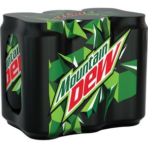 Bautura carbogazoasa Mountain Dew, doza, 6 x 0.33 l