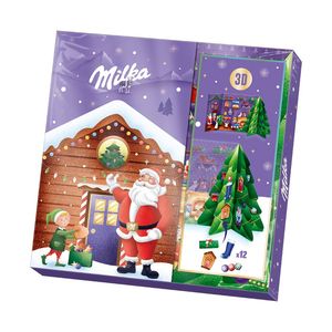 Calendar advent 3D Milka, 163 g