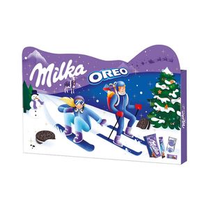 Mix dulciuri de Craciun Milka si Oreo, 182 g