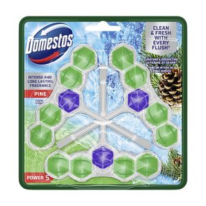 Odorizant wc Domestos Power 5 Pine, 3 x 50 g