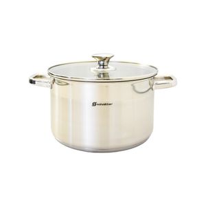 Oala din inox Schmitter cu capac, 6 l, 24 x 14 cm