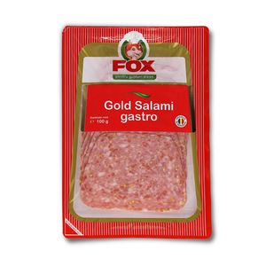 Gold salami Fox Gastro, 100 g