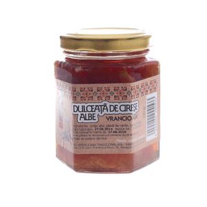 Dulceata de cirese albe Vrancioaia, 230 g