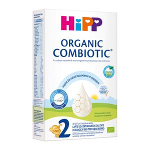 Formula de lapte Hipp Organic Combiotic 2, 6+ luni, 300g