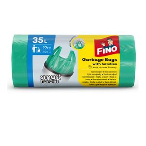 Saci gunoi Fino HD, colorati, 35 l, 30 bucati