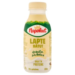 Lapte batut Napolact 2% grasime, 330 g