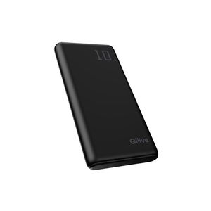 Baterie externa Qilive, 10 000 mAh, negru