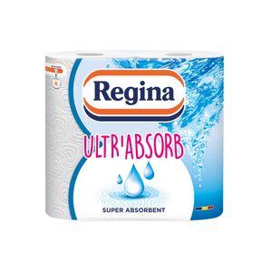 Prosoape de hartie Regina Ultra Absorb 2 role, 3 straturi