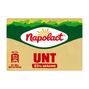 Unt Napolact, 82% grasime, 180 g