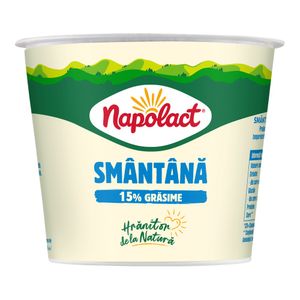 Smantana Napolact, 15% grasime, 300 g