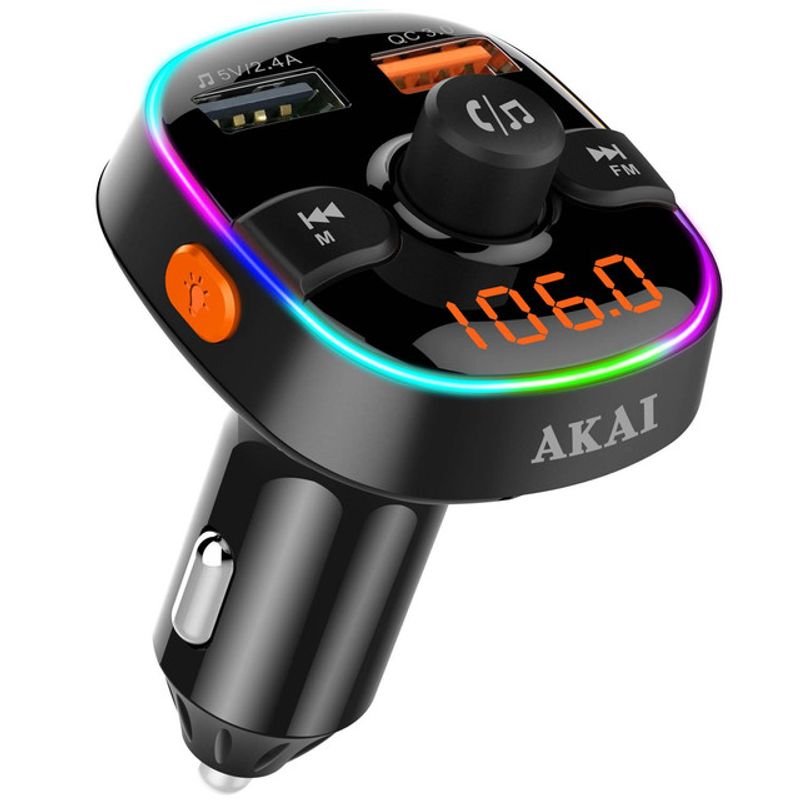 modulator-fm-akai-fmt-52bt-bluetooth-2-x-usb-micro-sd-negru