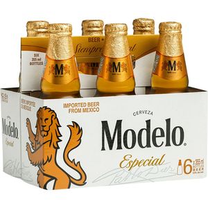 Bere blonda Modelo, sticla, 6 x 0.355 l