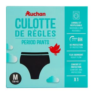 Chilot menstrual Auchan, marimea M, 1 bucata