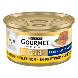 Hrana umeda pentru pisici Purina Gourmet Gold Mousse cu pui, 85 g