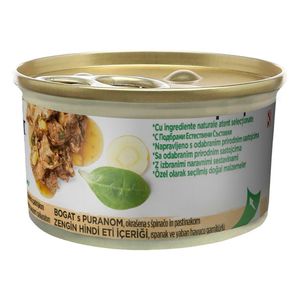Hrana umeda pentru pisici Purina Gourmet Nature's Creations, curcan si spanac, 85 g