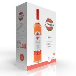 Vin rose demisec Sigillum Moldaviae, 3 l