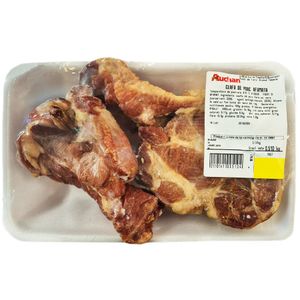 Ceafa de porc afumata Auchan, +/- 500 g