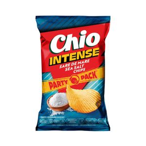 Chipsuri cu sare de mare Chio Intense Party Pack, 160 g