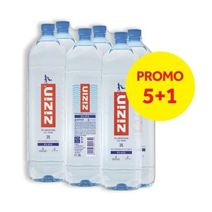 Apa minerala naturala plata Zizin, 5+1 x 2 l