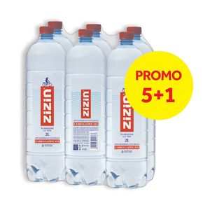 Apa minerala naturala carbogazoasa Zizin, 5+1 x 2 l