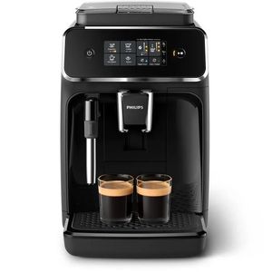 Espressor Philips Seria 2200 EP2225/10, 1500W, capacitate 1.8 l, 15 bari, afisaj tactil, negru