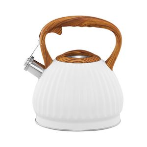 Ceainic Ambition Curly, 2.5 l, inox, crem