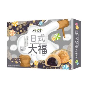 Desert japonez din orez Mochi cu susan Bamboo House, 210 g