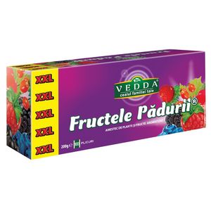 Ceai de fructe de padure Vedda Fructele Padurii, 100 x 2 g