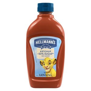 Ketchup cu continut redus de zahar Hellmann's, 460 g