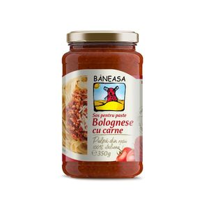 Sos pentru paste Baneasa Bolognese cu carne, 350 g