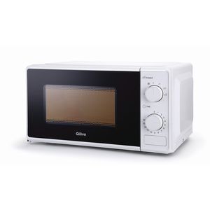 Cuptor cu microunde Qilive Q.6423, 700W, capacitate 20 l, 6 trepte de putere, alb