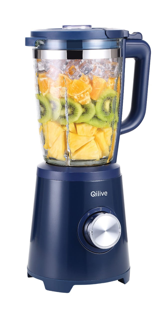 Blender Qilive Q.5617 Colorama , 1300W, capacitate 1.7 l, albastru