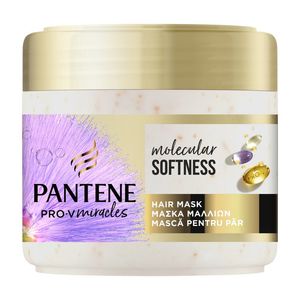 Masca de par Pantene Pro-V Miracles Silky & Glowing pentru par uscat, tratat sau decolorat, 300 ml