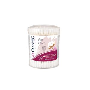 Betisoare de urechi Cleanic Pure Effect, 100 bucati