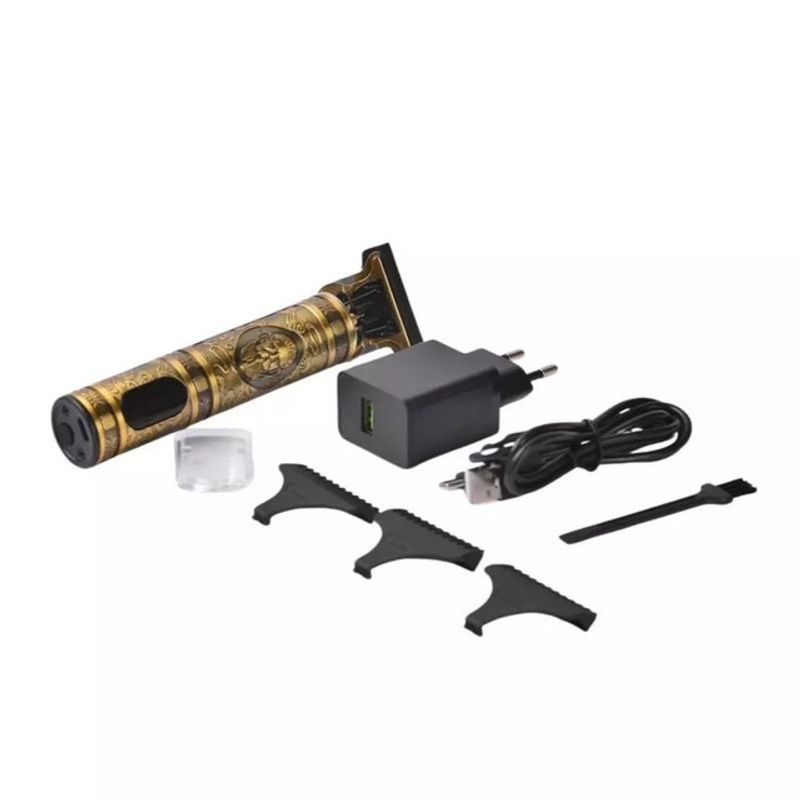 trimmer-pentru-barba-qilive-q-5129-autonomie-60-min-auriu