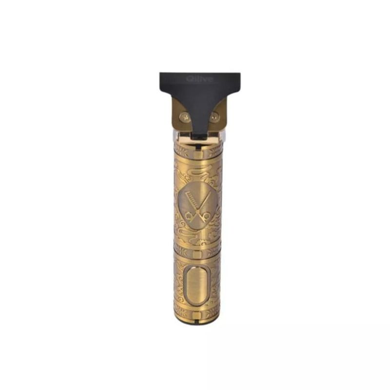 trimmer-pentru-barba-qilive-q-5129-autonomie-60-min-auriu