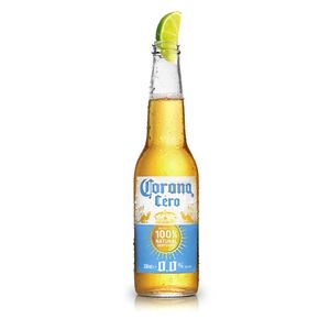 Bere blonda Corona, 0% alcool, sticla, 0.33 l
