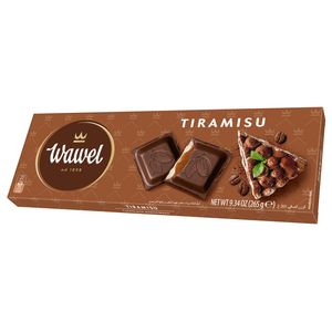 Ciocolata cu umplutura de cafea cu lapte si aroma de tiramisu Wawel, 265 g
