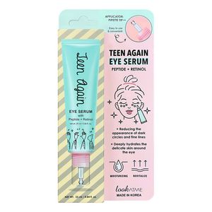 Serum pentru zona ochilor Look At me Teen Again, peptide si retinol, 25 ml