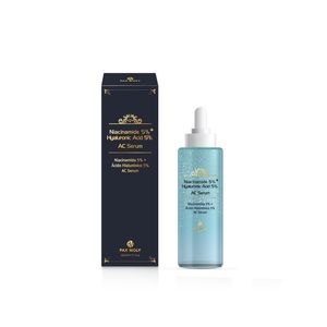 Serum cu niacinamide si acid hialuronic Pax Moly, 50 ml