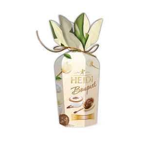 Praline din ciocolata alba cu aroma de cappuccino Heidi, 120 g