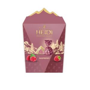 Praline din ciocolata alba cu aroma de capsune Heidi Mountain Dreams, 100 g