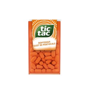 Drajeuri cu gust de portocala Tic Tac, 54 g