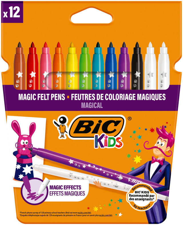 set-12-markere-colorate-bic-lavabile