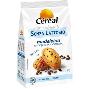 Madlene cu bucati de ciocolata fara lactoza si gluten Cereal, 210 g