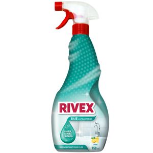 Solutie antibacteriana pentru suprafetele din baie Rivex, 750 ml