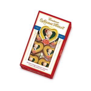 Praline Reber Kugeln, forma inima, 80 g