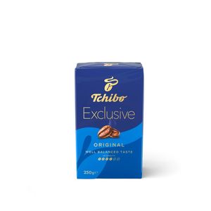 Cafea macinata si prajita Tchibo Exclusive, arabica si robusta, 250 g