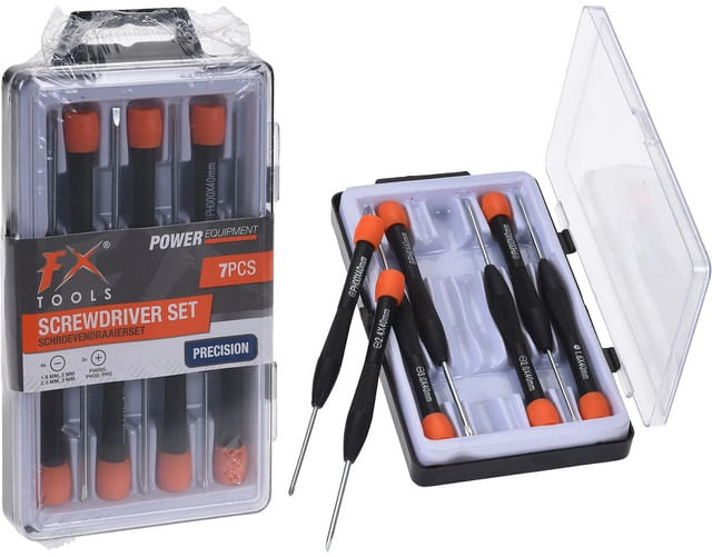 set-7-surubelnite-de-precizie-fx-tools-phillips-si-drept