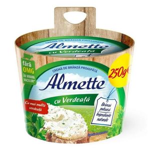 Crema de branza cu verdeata Almette, 250 g